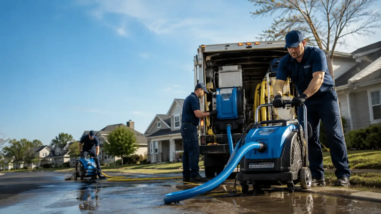 Flood Damage Cleanup in Stanwood, MI